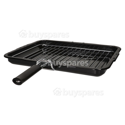 Grill Oven Rack And Tray Stainless Steel Baking Pan Tray With Wire