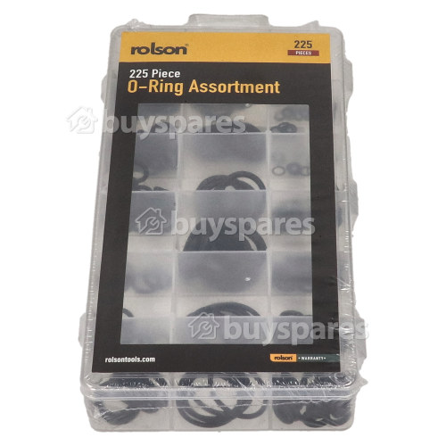 Rolson 225 Piece O-Ring Set / Kit