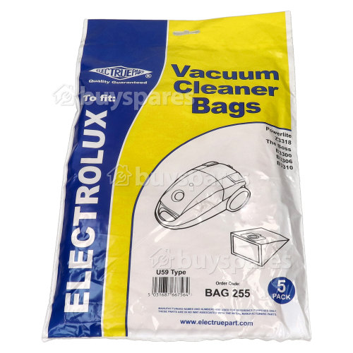 Electrolux U59 Dust Bag (Pack Of 5)