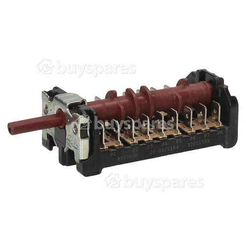 Bottom Oven Function Selector Switch Gottak 850703K