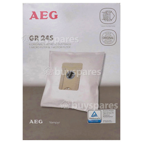 Electrolux Group Grobe 24 & GR24S Paper Bag (Pack Of 4)