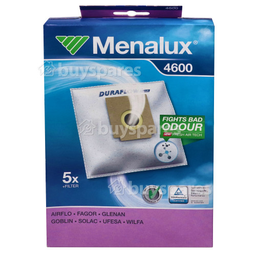 Electrolux Group Synthetic Dust Bag (Pack Of 5) / 1 Motor Filter
