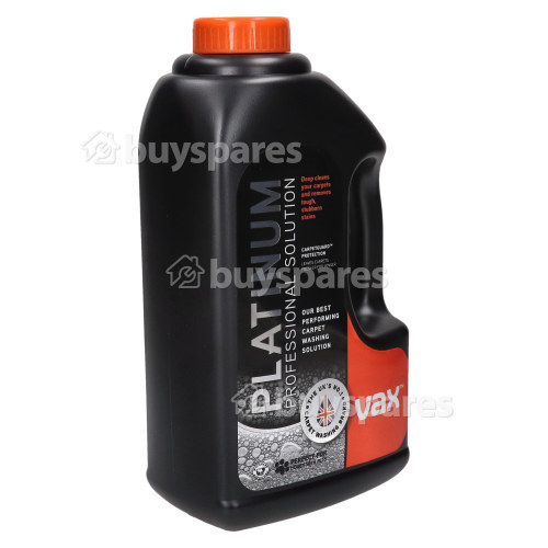 Vax Platinum Professional Carpet Cleaning Solution 1.5L