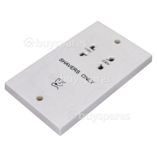 Wellco Dual Voltage Shaver Socket