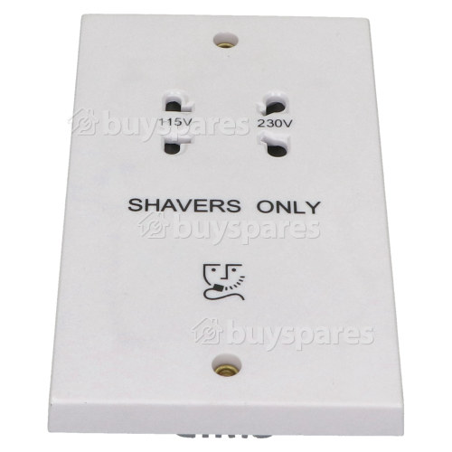 Wellco Dual Voltage Shaver Socket