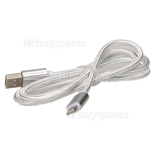 1M Braided USB To Lightning Cable