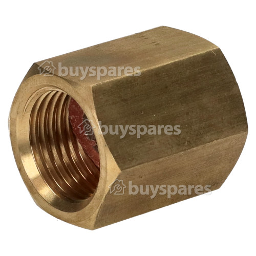Aspen Gas Pipe Brass Screw Adaptor And 2 Nozzle Seals