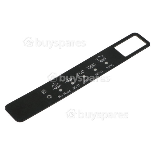 Beko Display Fascia