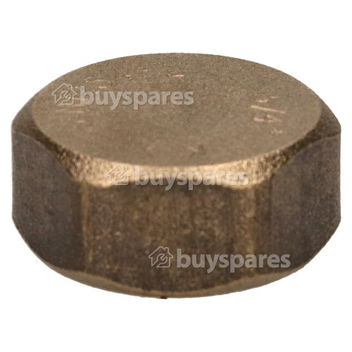 End Of Line Tap Compression Blanking Cover Cap Nut (Box Of 10) : Size : 3/4 Inch