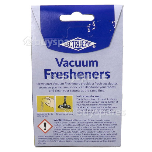 Universal Vacuum Cleaner Air Freshener - Eucalyptus (Pack Of 5)