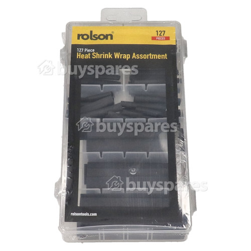Rolson 127 Piece Assorted Heat Shrink Wrap Kit