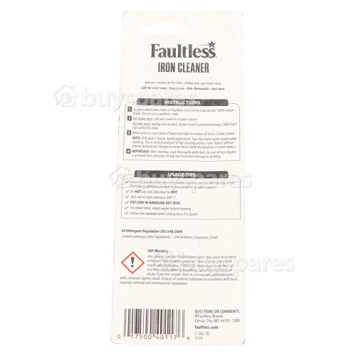 Faultless&reg; Nettoyeur De Fer &Agrave; Vapeur