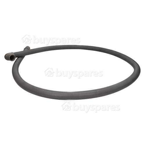 1.8Mtr. Drain Hose 21mm, With Right Angle End 21mm Dia. Internal.