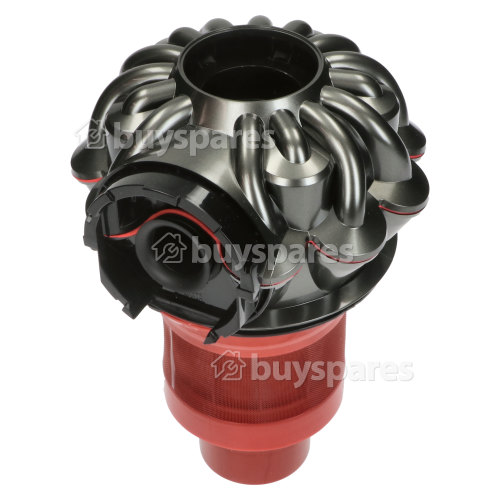 Dyson Cyclone Assembly - Nickel & Red