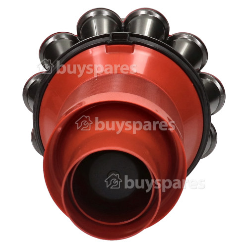 Dyson Cyclone Assembly - Nickel & Red