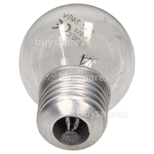 Wellco 40W ES (E27) Round Oven Lamp