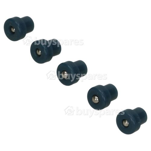 Pieds Et Vis &Agrave; Chocs Pour Robot De Cuisine (Lot De 5) Kenwood
