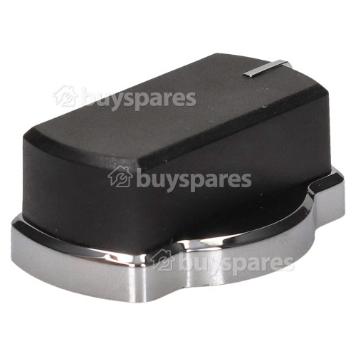 Bouton De Commande De La Table De Cuisson &Agrave; Gaz - Chrome/Noir Stoves
