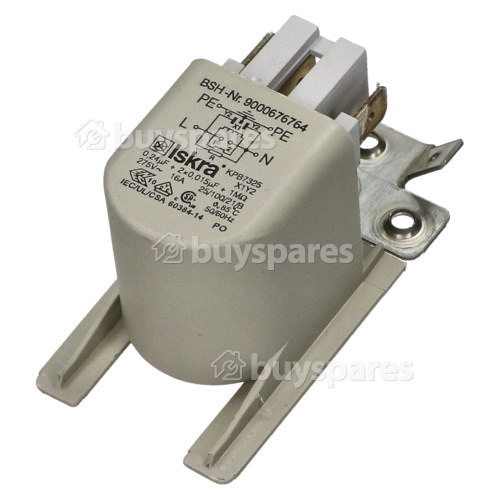 Condensateur/suppresseur D'interf&eacute;rence Pour S&egrave;che-linge - Iskra KBP7325 (BSH-NR.9000676764) Siemens