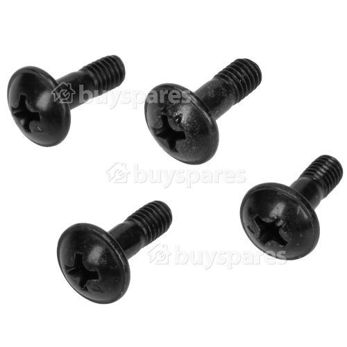 4 Sided Oven Door Seal, 2m Black, 10mm