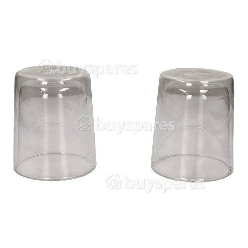 DeLonghi 400ml Double Walled Thermal Glasses - Pack Of 2