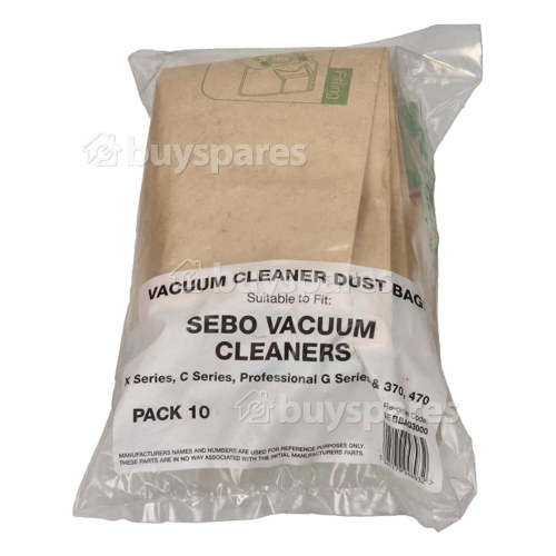 Sacs Aspirateur Compatibles 5093ER (Paquet De 10)
