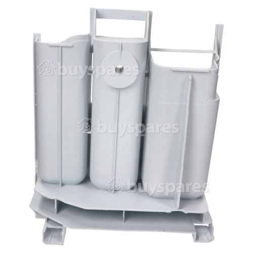 Samsung Detergent Dispenser Body-drawer; WF-F400E Pp White F400 6KG