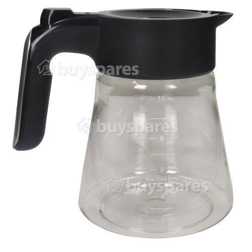 Braun Glass Carafe