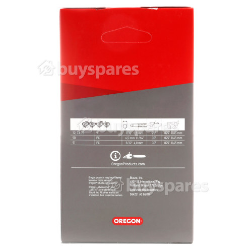 Oregon Chamfer Chisel Chainsaw Chain - 3/8"