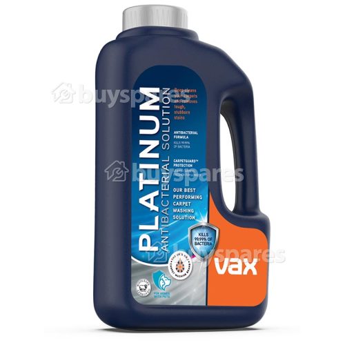 Vax Platinum Antibacterial Carpet Cleaning Solution - 1.5L