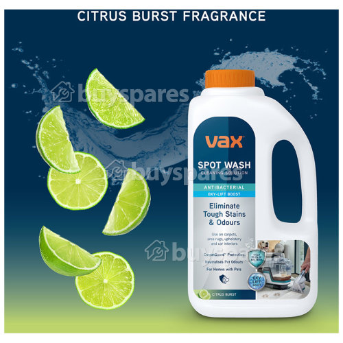 Vax SpotWash Antibacterial Carpet Cleaning Solution - 1L