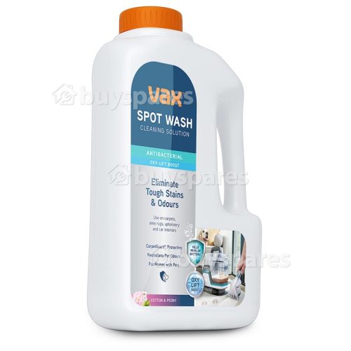 Vax SpotWash Spot Carpet Cleaning Antibacterial Solution - 1.5L