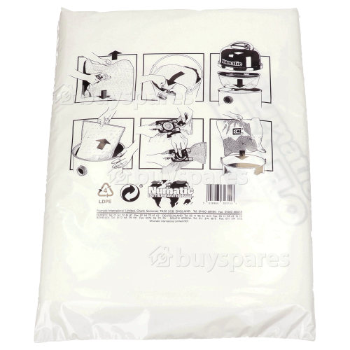 Numatic CT470-2 NVM0-3AH Hepaflo Dust Bag