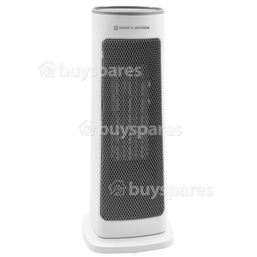 Spear & Jackson PTC Ceramic Tower Fan Heater