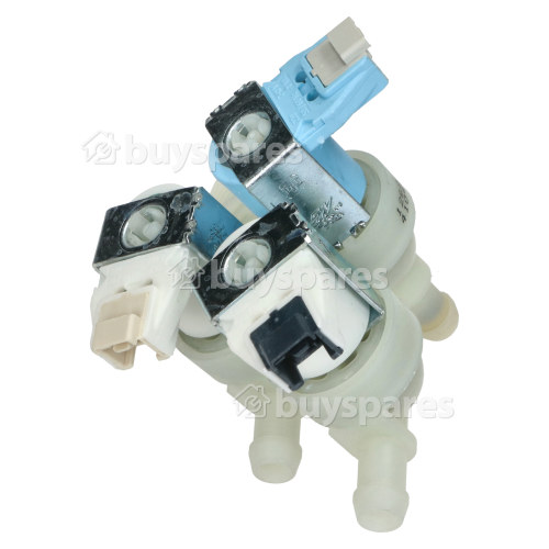 Hoover Cold Water Triple Inlet Solenoid Valve : ONE 90Deg. Two 180Deg. With 12 Bore Outlets