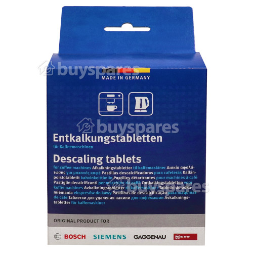 Bosch Coffee Machine Descaling Tablets – Pack Of 3