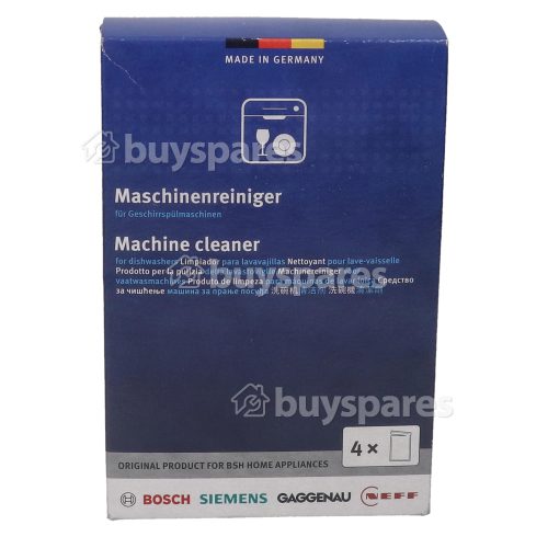 Bosch Dishwasher Cleaner Sachets 4 X 45g