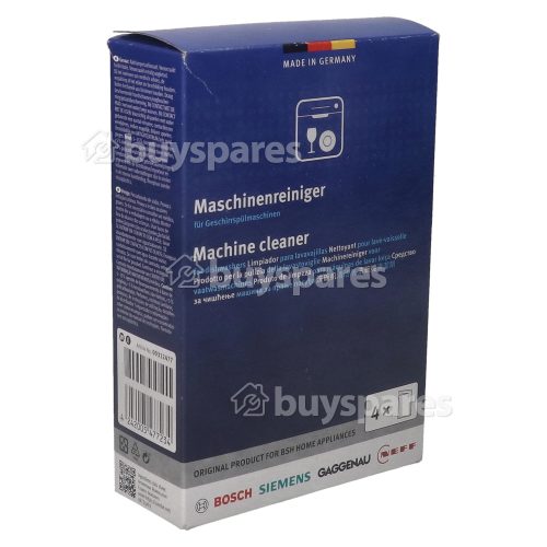 Bosch Dishwasher Cleaner Sachets 4 X 45g