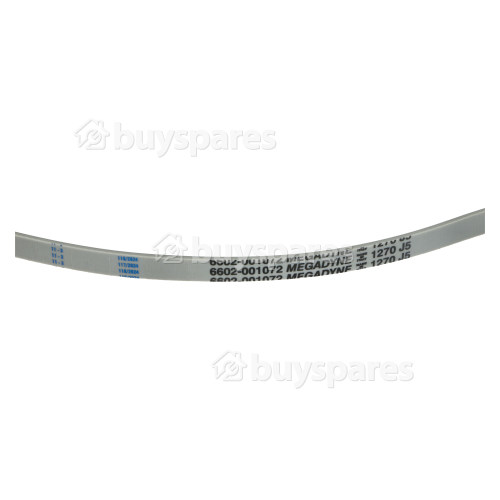 Courroie D'entra&icirc;nement Poly-v 1270 J5 De Lave-linge W 125 X (FR) Indesit