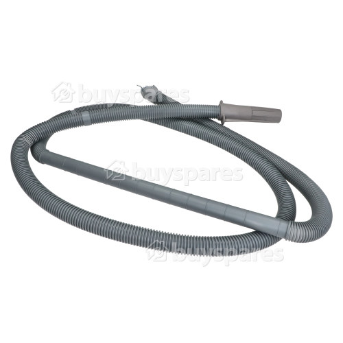 Electrolux Group 2. 54M Drain Hose : Both Right Angle End 21mm And Sraight End 21mm Internal Dia.s