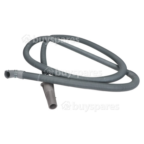 Electrolux Group 2. 54M Drain Hose : Both Right Angle End 21mm And Sraight End 21mm Internal Dia.s