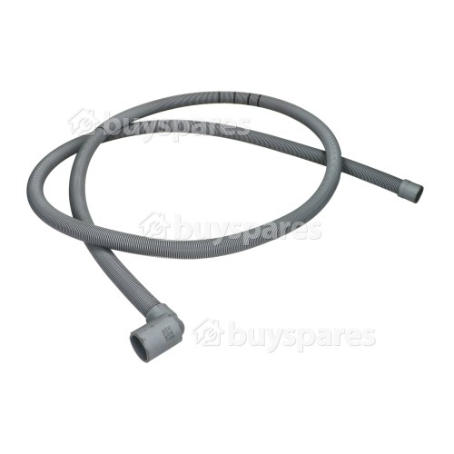 Tuyau De Vidange 2,4 M De Lave-linge - Extr&eacute;mit&eacute; &Agrave; Angle Droit 22 Mm, &Oslash; Int&eacute;rieur 30 Mm