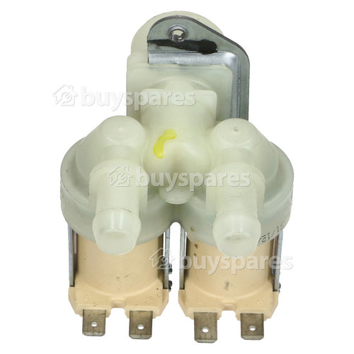 Samsung Cold Water Double Solenoid Inlet Valve : 180Deg. 12 Bore Outlets