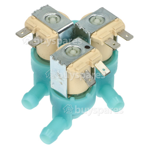 Samsung Cold Water Triple Solenoid Inlet Valve : Elbi C-407/19-B18 33090157/369 180Deg.