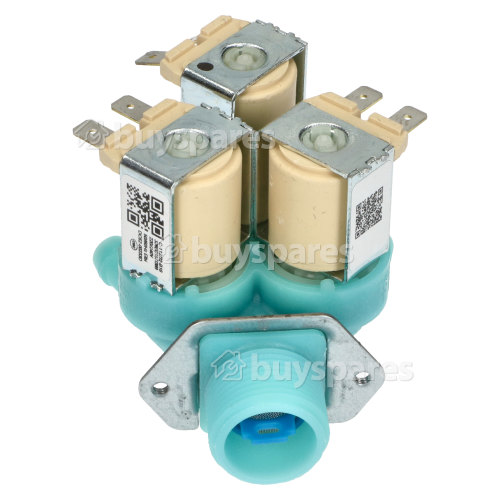 Samsung Cold Water Triple Solenoid Inlet Valve : Elbi C-407/19-B18 33090157/369 180Deg.