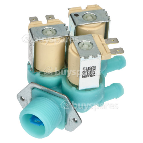 Samsung Cold Water Triple Solenoid Inlet Valve : Elbi C-407/19-B18 33090157/369 180Deg.