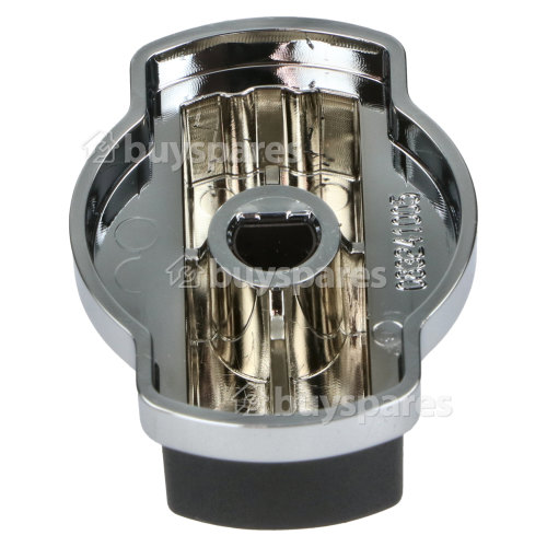 Bouton De Commande De La Table De Cuisson &Agrave; Gaz - Chrome/Noir Stoves