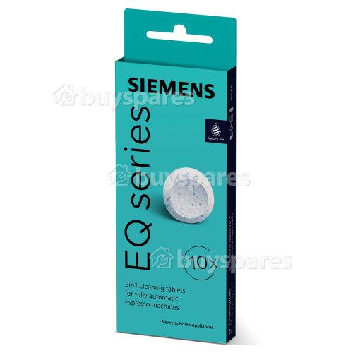 Siemens EQ Series 2-in-1 Fully Automatic Coffee Machine Descaling Tablets - Pack Of 10