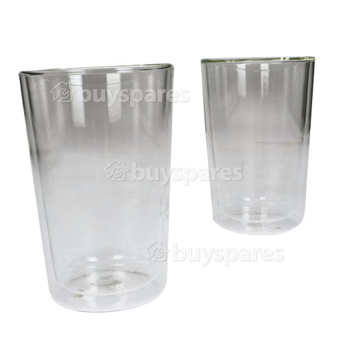 DeLonghi Double Walled 480ml Thermal Glasses - Pack Of 2