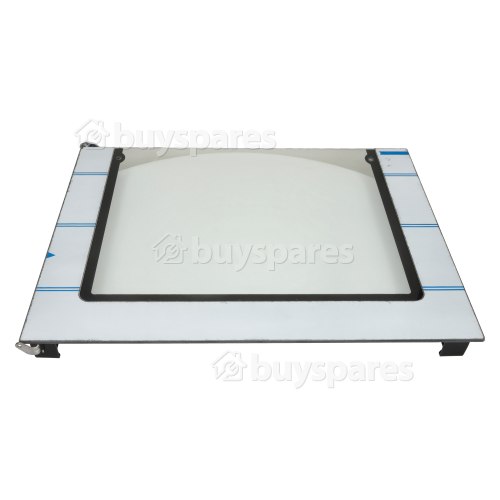AEG Main Oven Glass Door Outer C/w Upper Hinge